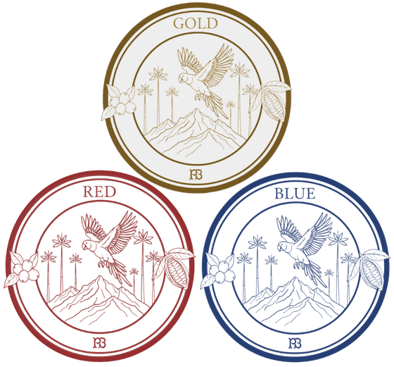 Sellos de grado de calidad CTC: Red, Blue y Gold
