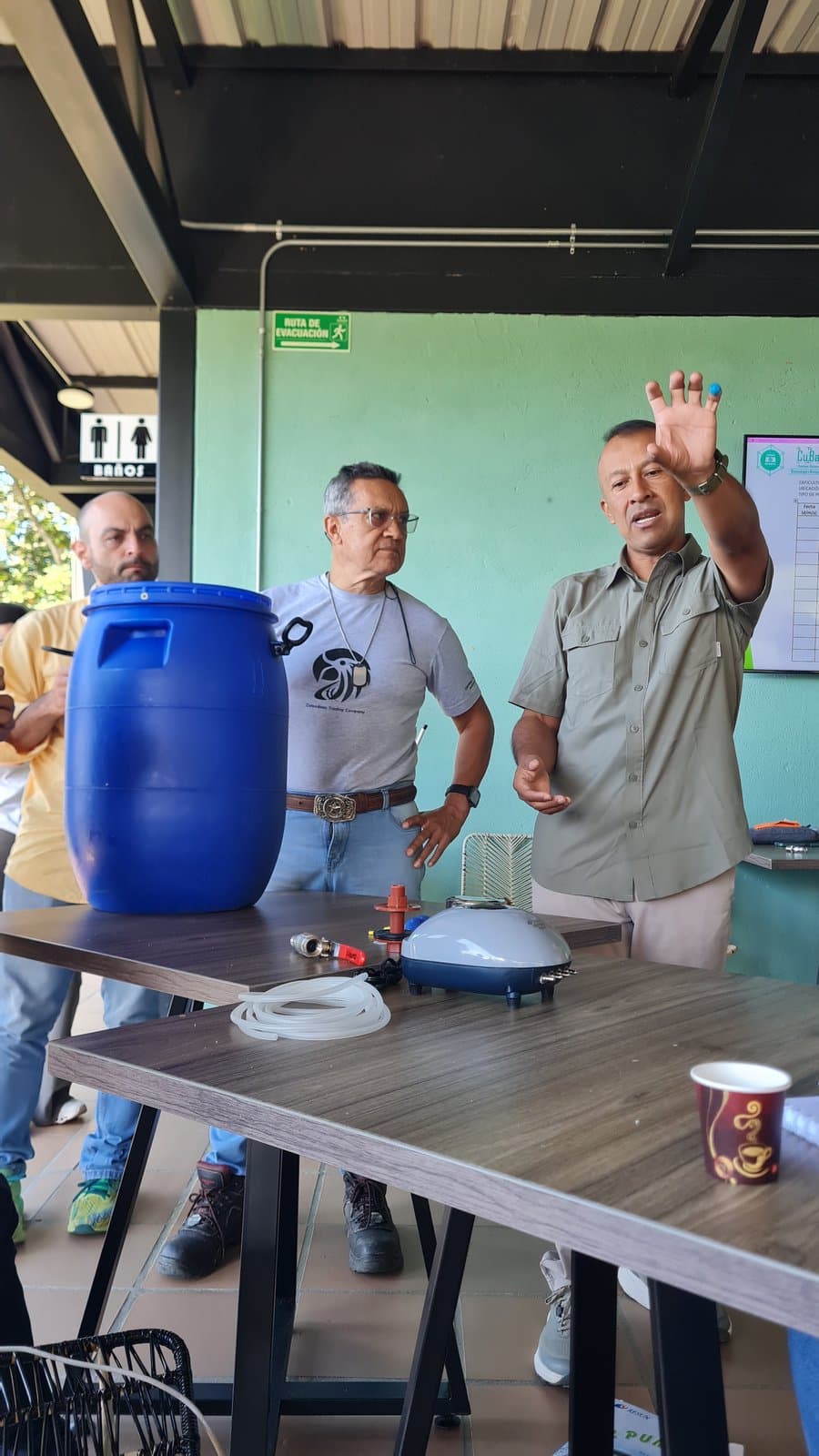 Capacitación de CTC en fermentación controlada, con biorreactor
